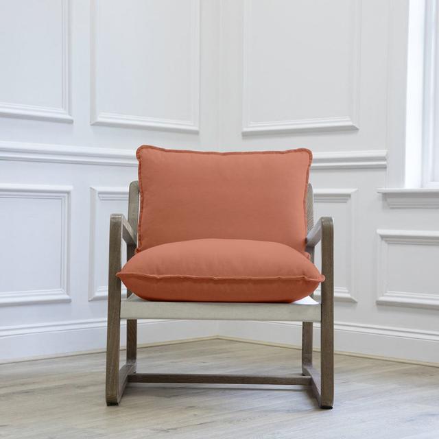 Voyage Elias Solid Wood Chair Voyage Maison Upholstery Colour: Orange on Productcaster.