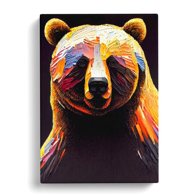 Bear Vol.5 - Wrapped Canvas Graphic Art Alpen Home Size: 76cm H x 50cm W x 3cm D on Productcaster.