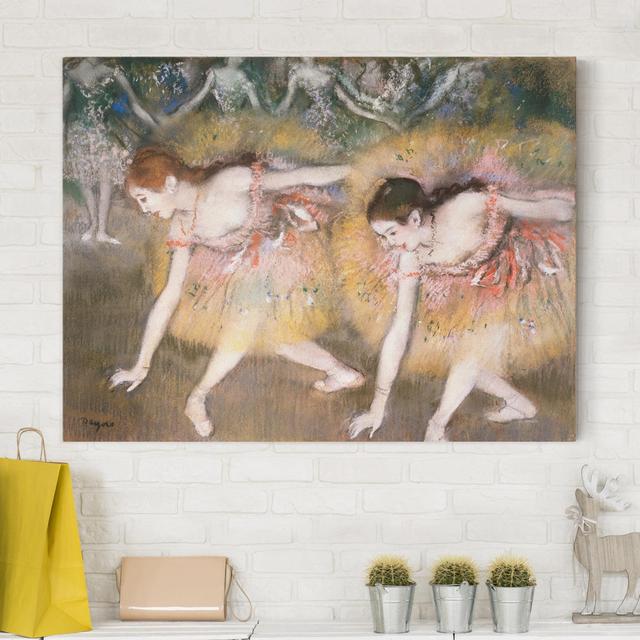 Bowing Ballerinas by Edgar Degas Painting Rosalind Wheeler Size: 120cm H x 160cm W on Productcaster.