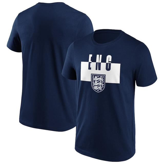 T-shirt con grafica England Revert - Navy - Uomo on Productcaster.