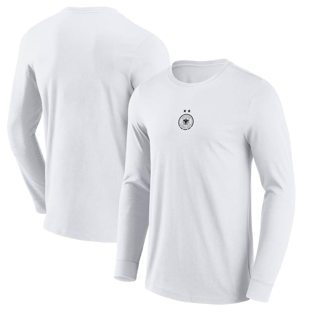 Germania Frauen Small Mono Logo Graphic T-Shirt - Bianco - Uomo on Productcaster.
