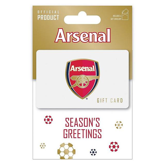 Arsenal Seasons Greetings Gift Card 25 on Productcaster.