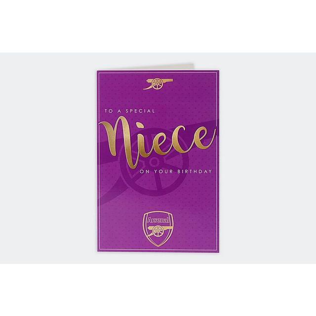 Arsenal Niece Card on Productcaster.
