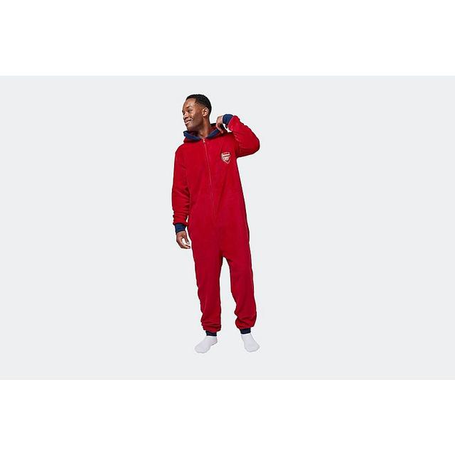 Arsenal Fleece All-In-One Red Pyjama on Productcaster.