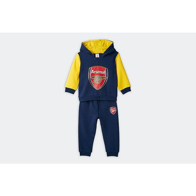 Arsenal Baby Navy Crest Hoodie Tracksuit on Productcaster.
