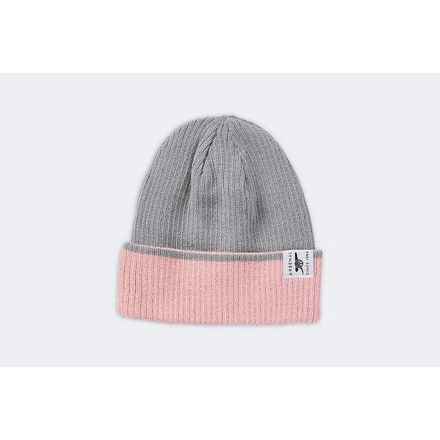 Arsenal Pink/Grey Reversible Multi Wear Beanie on Productcaster.