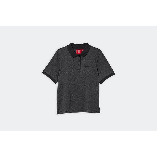 Arsenal Kids Leisure Space Dye Black Polo Shirt on Productcaster.