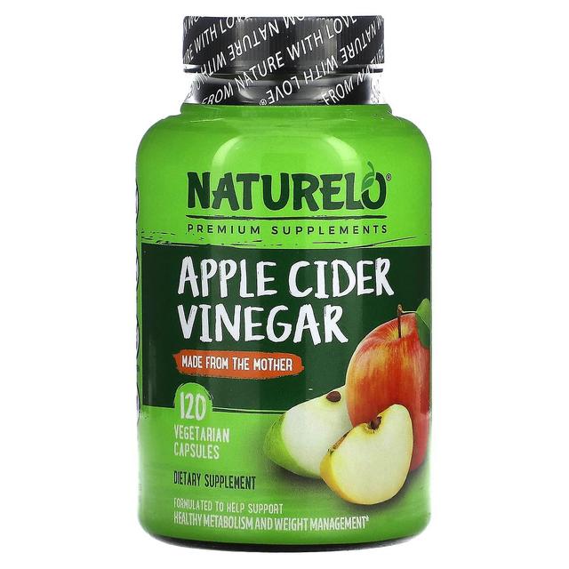 NATURELO, Apple Cider Vinegar , 120 Vegetarian Capsules on Productcaster.