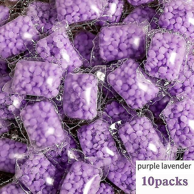 10/20pack Laundry Scent Beads Granule Clean Clothing Increase Aroma Refreshing Lavender Flower 10X on Productcaster.