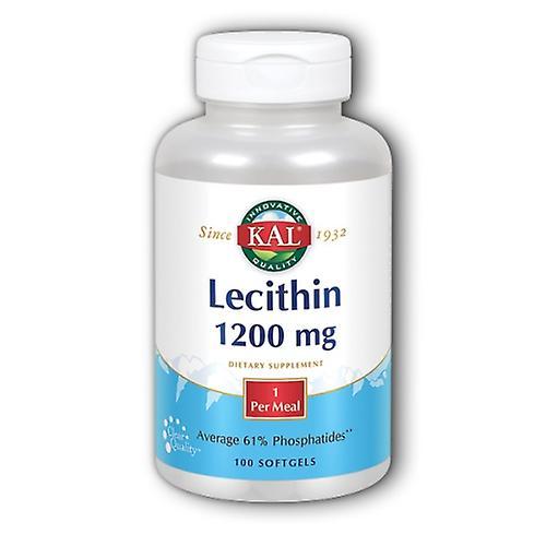 Kal Lecithin, 1, 200 mg, 100 Softgels (Pack of 4) on Productcaster.