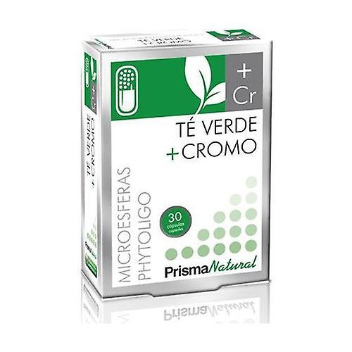 Prisma Natural Green tea + chromium microspheres 30 capsules on Productcaster.