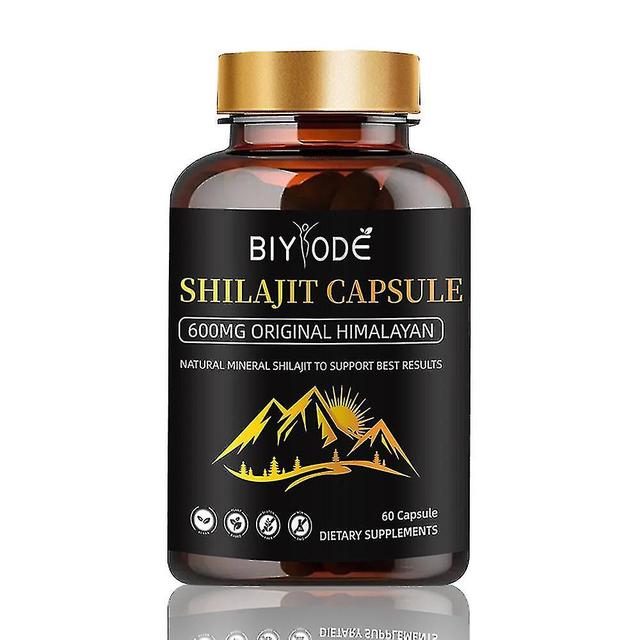 Himalayan Extract Shilajit Natural Fulvic Acid 60 Shilajit Capsules Increase on Productcaster.