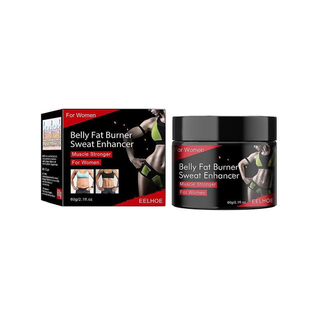 Eelhoe Abdominal Cream Menn og kvinners Shaping Cream Øvelse Styrke muskeløvelse Svette Line Massasje Cream kvinner-60g on Productcaster.