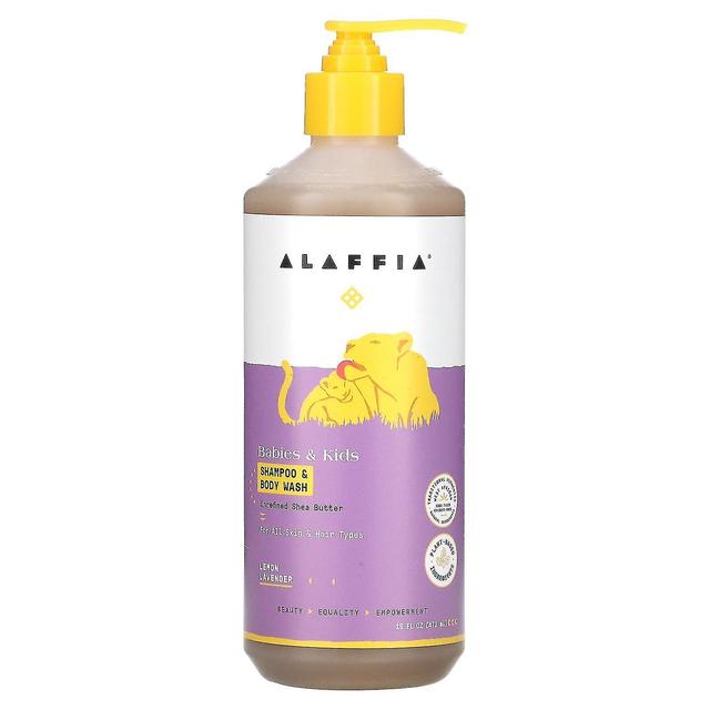 Alaffia, babyer og børn shampoo & kropsvask, citron lavendel, 16 fl oz (473 ml) on Productcaster.