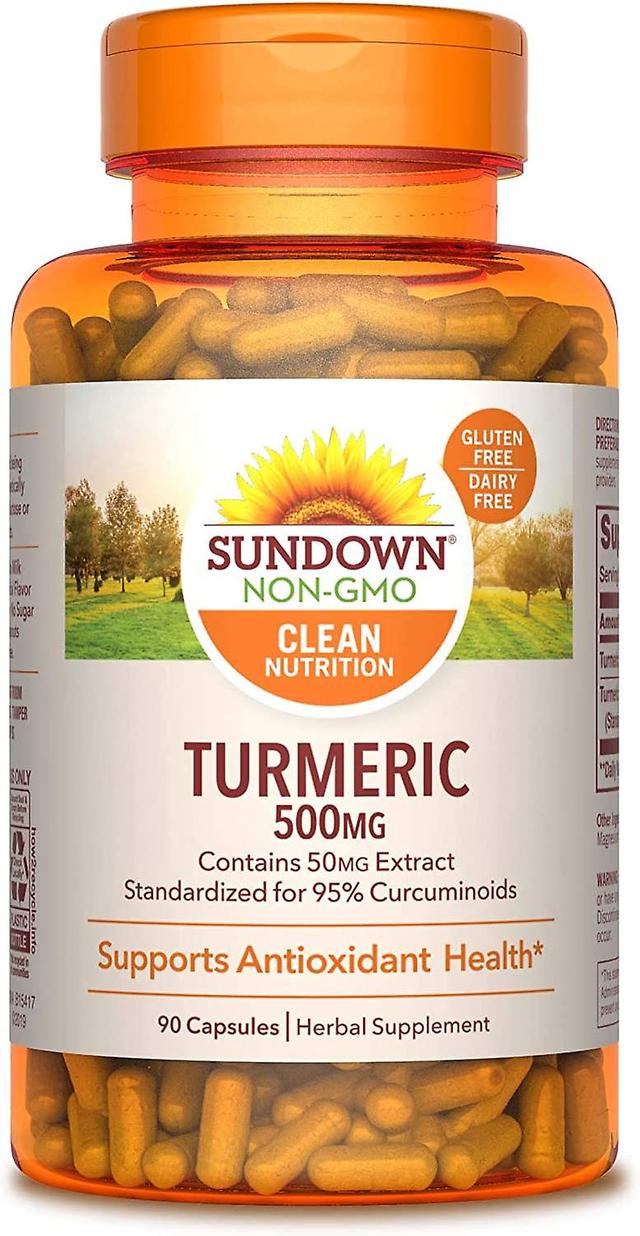 Sundown naturals turmeric, 450 mg, capsules, 90 ea on Productcaster.