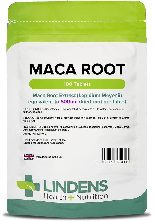 Lindens Maca 500mg - 100 Tablets on Productcaster.