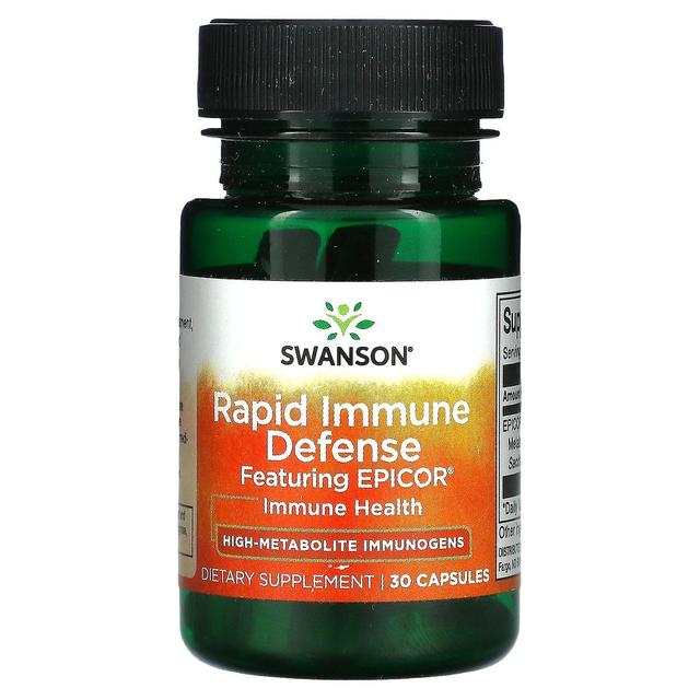 Swanson, Rapid Immune Defense, 30 Capsules on Productcaster.