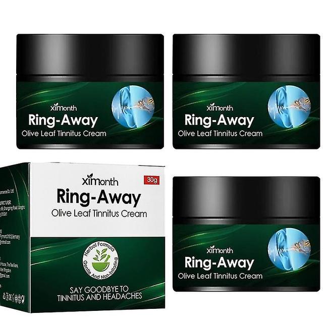 3x Ear Ringing Relieving Cream,tinnitus Treatment Cream,natural Plant Soothing Tinnitus Ear Care on Productcaster.