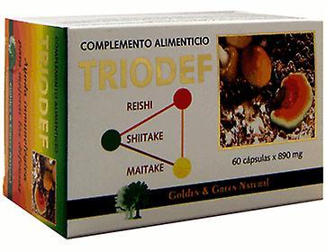 Golden & Green Natural Triodef 60 capsule on Productcaster.