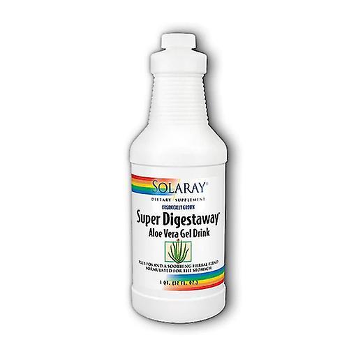 Solaray Super Digestaway Aloe Gel Drink, 32 oz (Packung mit 6 Stück) on Productcaster.