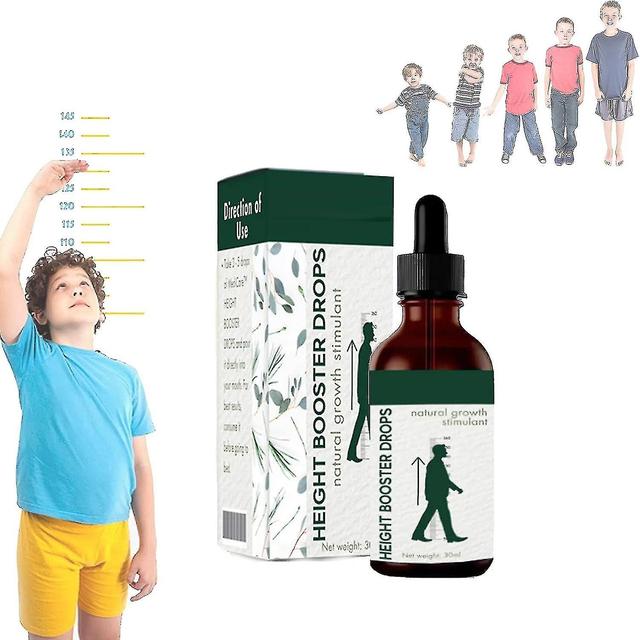 Height Booster Drops, Height Growth Oil Natural Growth Stimulant For Adolescent Bone Growth, Peak Height Booster Massage Oil cn3.4 2pcs - 30ml on Productcaster.