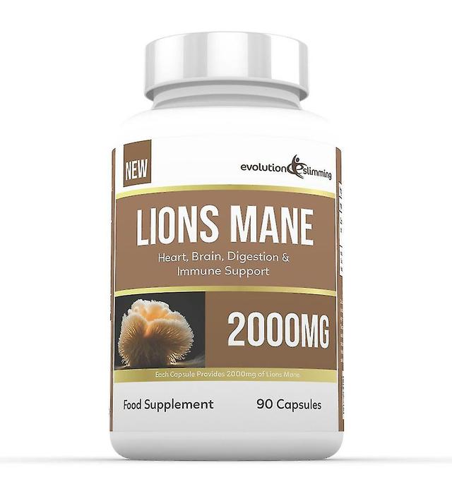 Weijianuo Lions Mane 2000mg (50% Polyphenols) - 90 Capsules - Antioxdant - on Productcaster.