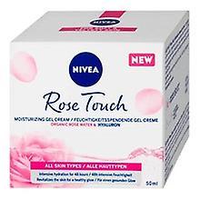 Nivea - Rose Touch Moisturizing Gel-Cream - Fuktighetsgivende dag gel-krem 50ml on Productcaster.