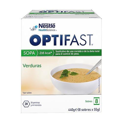 Optifast Vegetable Soup 8 packets on Productcaster.