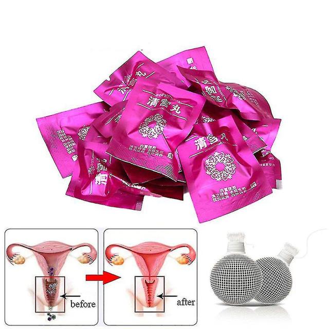 2023 New 10pack Natural Herbal Womb Yoni Vaginal Cleansing Healing Detox Pearls Tampons on Productcaster.
