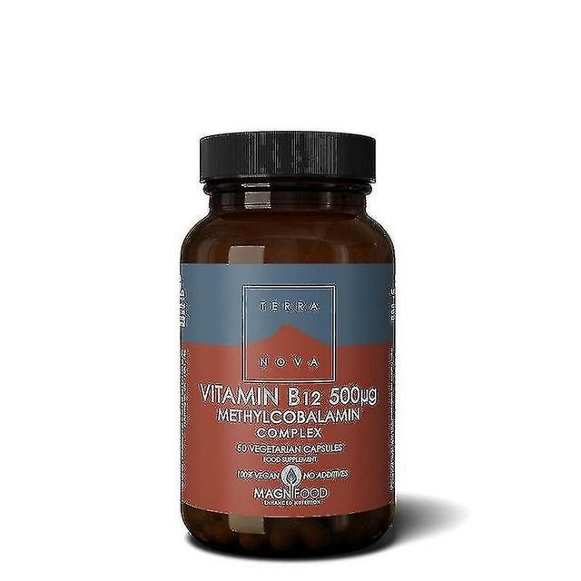 Terranova Vitamin B12 500ug Complex Vegicaps 50 (T0349) on Productcaster.