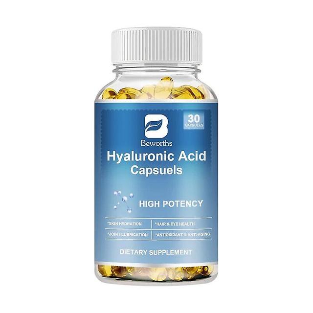 Tib Hyaluronic Acid Supplements Plus Biotin & Vitamin C High Potency Skin Nutrition,joint Lubrication,hair & Eye Health Tib 30capsules on Productcaster.