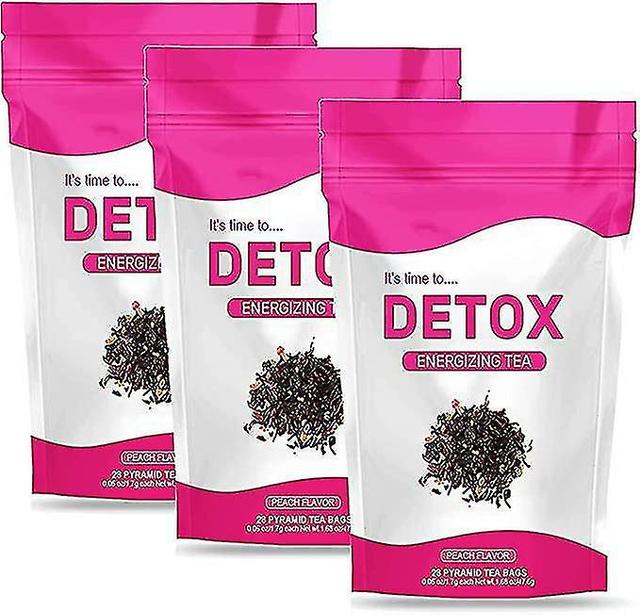 Anking 28/56/84pcs Detox Tea Supports A Healthy Weight, Helps Reduce Bloating, Natural Energy 1Pack*28PCS on Productcaster.