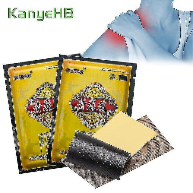 16pcs/2bags Neck Joint Pain Plaster Chinese Herbs Extract Heating Sticker Joint on Productcaster.