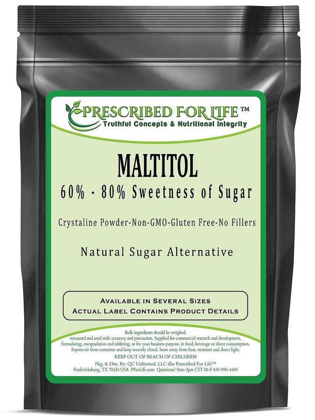 Prescribed For Life Maltitol-lavt kalorieindhold naturlig fine granuleret sukker alternativ-60%-80% sødme af sukker 12 oz (340 g) on Productcaster.