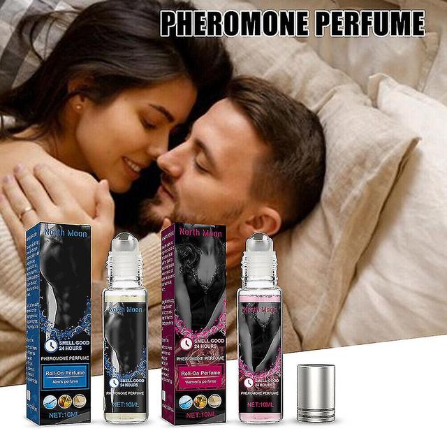 2-pack Of Pheromone Rolling Beads Perfume, Pheromone Oil, Pheromone Infused Essential Oil Perfume Cologne, Emotional Atmosphere Perfume For Men And Wo on Productcaster.