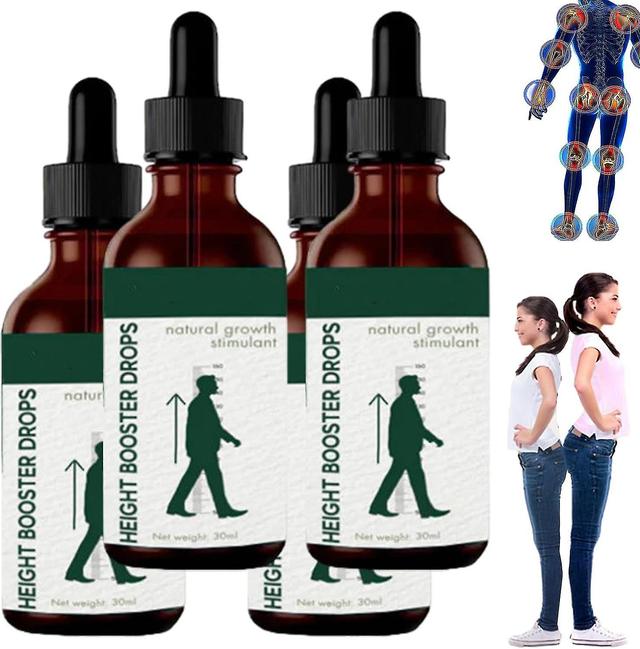 NAILAO Height Oil - Height Supplement For Kids Teens To Grow Taller Naturally - Height With Bone 4pcs - 30ml on Productcaster.