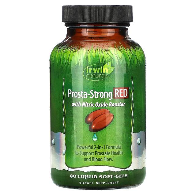 Irwin Naturals, Prosta-Strong RED, 80 Liquid Soft-Gels on Productcaster.