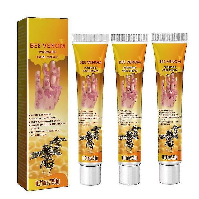 Weijianuo 3pcs New Zealand Bee Venom Professional Care Gel, New Zealand Bee Venom Joint Relief Gel, Cream Gel For Bone And Joint Care -aa147 on Productcaster.
