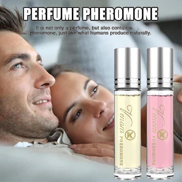 Long-lasting Light Fragrance Pheromone Perfume For Women&men, High Attractive Roll On Perfume Party Perfume 3pcs on Productcaster.
