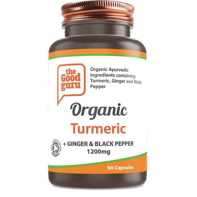 The good guru organic turmeric + ginger & black pepper 90's on Productcaster.