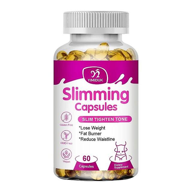 Visgaler Slimming Capsules Powerful Fat Burner Fast Flat Belly Appetite Suppression Detox Lose Weight 1 Bottles 120 pcs on Productcaster.
