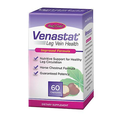 Body Gold Venastat Capsules For Natural Leg Vein Health, 60 caps (Pack of 2) on Productcaster.