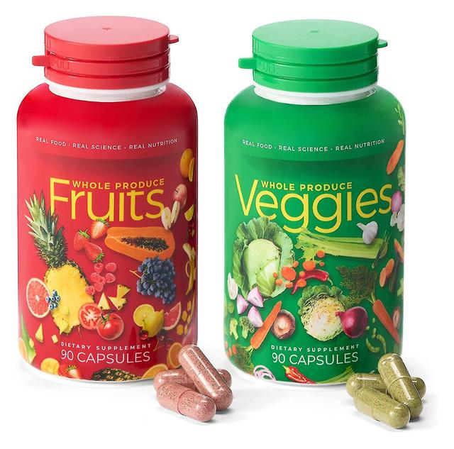 Fruit en groente capsules vitamine supplement on Productcaster.