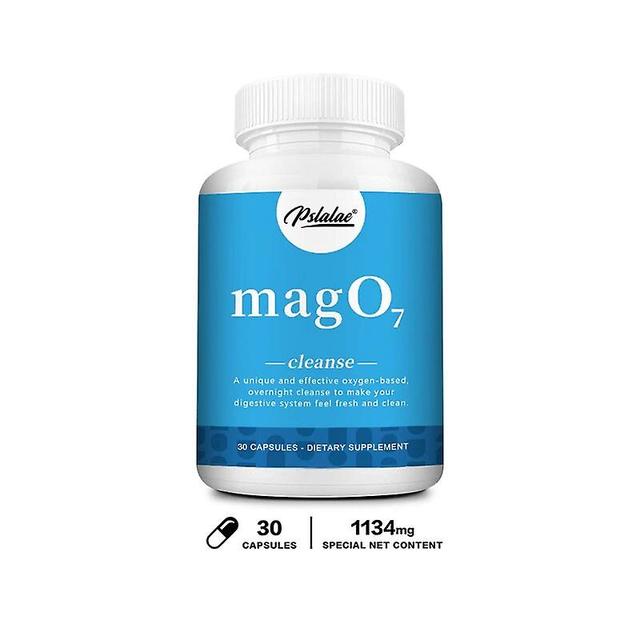 Visgaler Premium Mag O7 Capsules, Oxygenates The Digestive System, Colon Cleanses And Detoxifies, Relieves Constipation, Non-gmo 30 Capsules on Productcaster.
