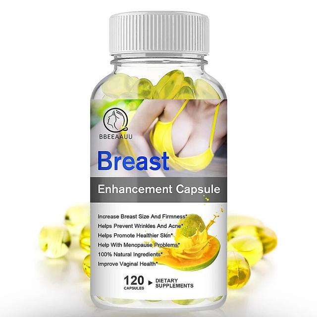 Eccpp Edible Food Papaya Extract Capsule Breast Enhancement For Women Full&large Breasts Firming Breast Female Vaginal Health 3bottle of 120pcs on Productcaster.