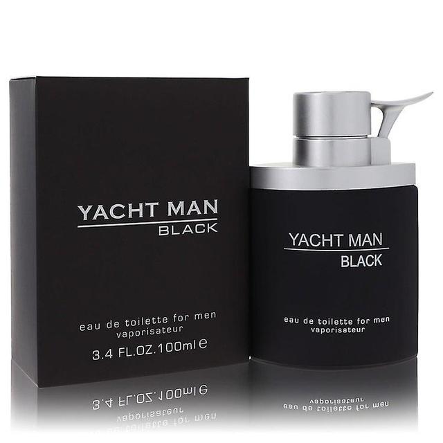 Yacht man black by myrurgia - eau de toilette spray 3.4 oz on Productcaster.