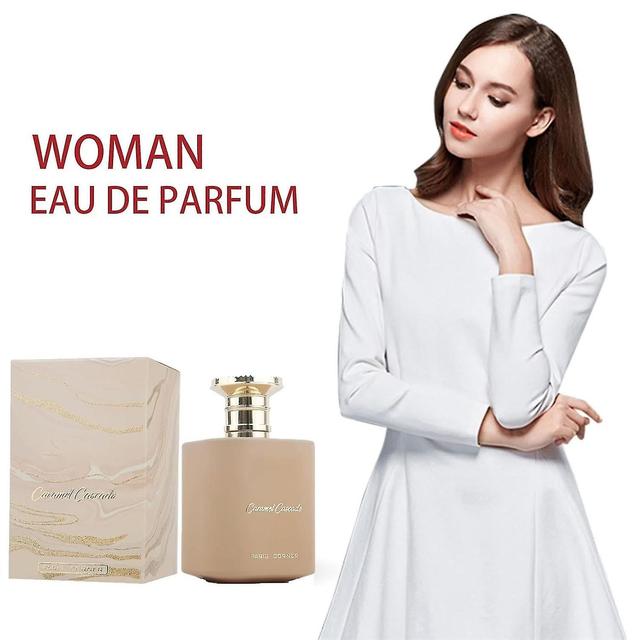 Caramel Cascade Perfume, Paris Romantic Fragrance for Women, Eau De Parfum for Women, Long Lasting S on Productcaster.