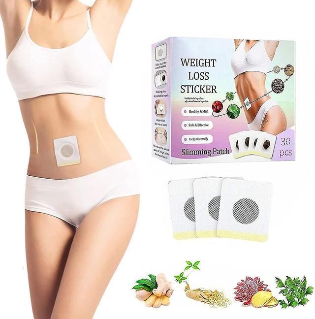 Perfect Detox Slimming Patch, Effective Ancient Remedy Healthy Detox Slimming Belly Pellet, Mugwort Navel Sticker, Herbal Slimming Tummy Pellets (6... on Productcaster.