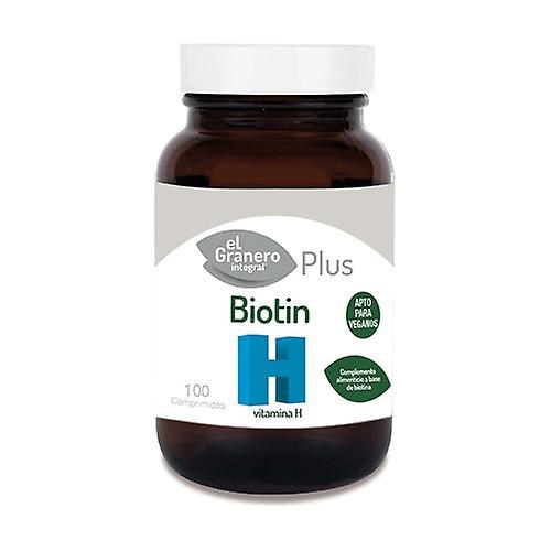 El Granero Integral Biotin (Biotin Vitamin H) 100 tablets on Productcaster.