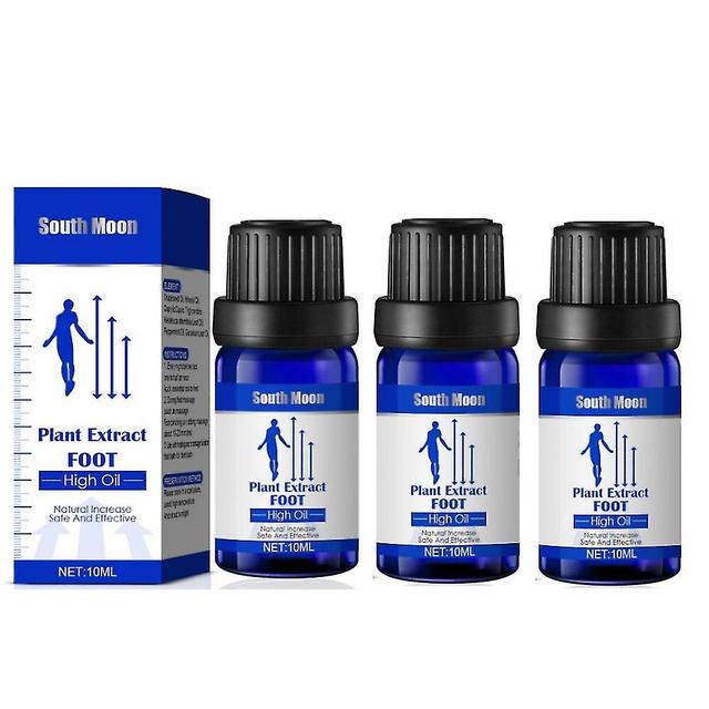 3pcs Height Increase Oil Adult Growth Essential Oil Herbal Height Increasing Liquid on Productcaster.